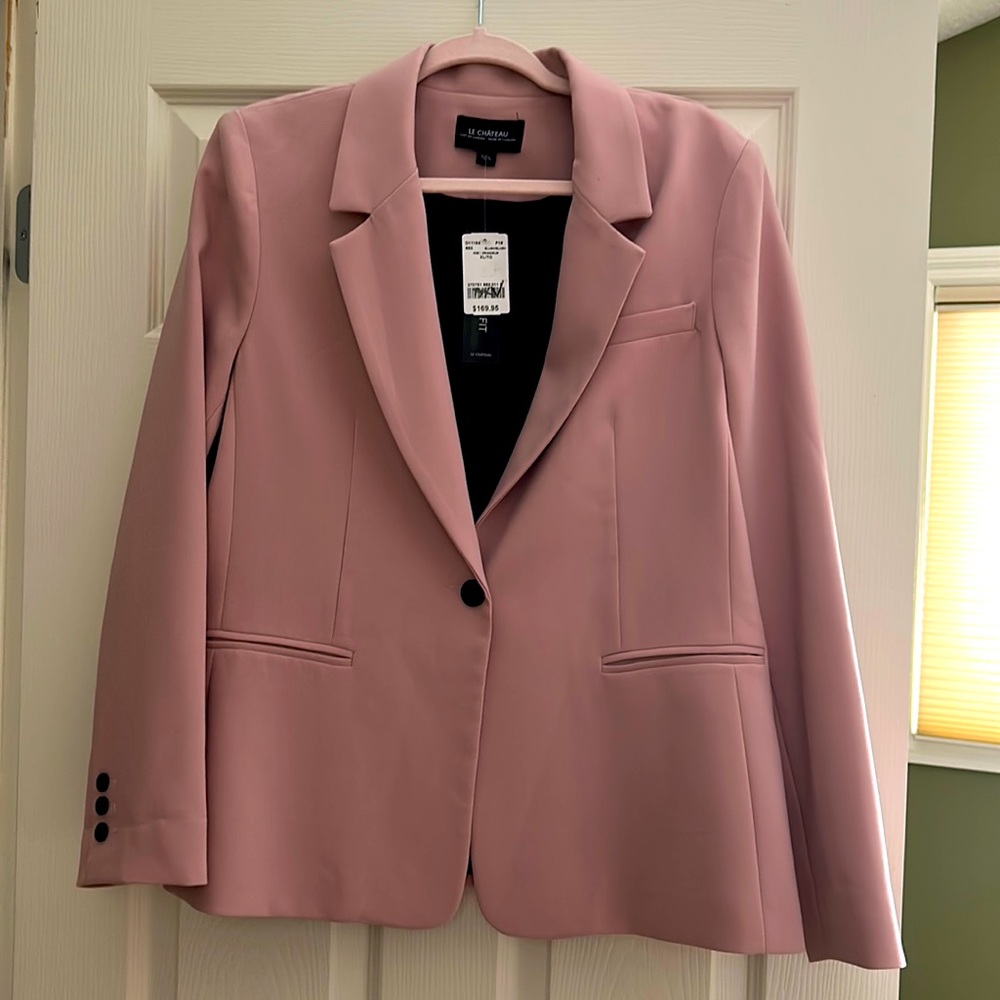 Pink brand new le chateau blazer